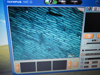Olympus MIC-D Inverted Digital Microscope w/ Laptop & Image Recording Software