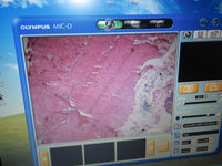 Olympus MIC-D Inverted Digital Microscope w/ Laptop & Image Recording Software