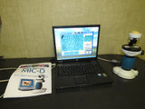 Olympus MIC-D Inverted Digital Microscope w/ Laptop & Image Recording Software