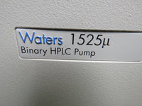 Waters 1525u Binary HPLC Pump PN 186001811 Model 25U