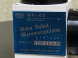 Narishige WR-88 Three Dimensional Aqua Purificate Water Robot Micromanipulator