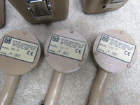 Ludlum Measurements Inc, Model 14C Survey Meter / 44-9 probes lot of 3 for parts or repair