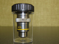 Bausch & Lomb Microscope Planachromat Objective 40X 0.65 NA 0.18 Cover Glass