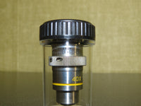Bausch & Lomb Microscope Planachromat Objective 40X 0.65 NA 0.18 Cover Glass