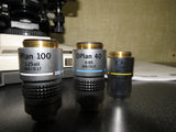 Olympus BH-2 BHTU microscope - 100x 40x 10x objectives with Manual
