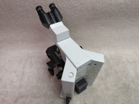 Olympus BX41TF microscope with U-AC2 condenser, U-BI30-2 widefield binocular Head, 3 objectives