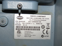 Hach-Certified CL17 Chlorine Analyzer with Manual and Sample Conditioning Filter