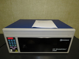 Stratagene UV Stratalinker 2400 Crosslinker Cat # 400075