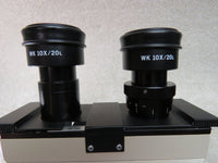 Olympus BH-2 BHTU microscope with 4 objectives, 2 condensers (Abbe, Darkfield), case