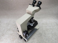 Olympus BH-2 BHTU microscope with 4 objectives, 2 condensers (Abbe, Darkfield), case