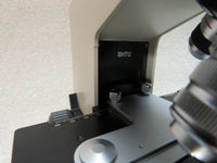 Olympus BH-2 BHTU microscope with 4 objectives, 2 condensers (Abbe, Darkfield), case