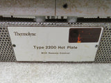 Barnstead Thermolyne Type 2200 Porcelain Coated Steel Large Hot Plate with remote control