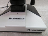 Fisher Scientific Micromaster 12-563-31 microscope, 4 objectives, digital imaging, LCD viewer