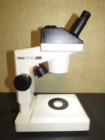Leica ZOOM 2000 Model Z45V Stereo Inspection Microscope - Good Bulbs, Manual, Nice!