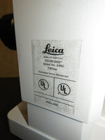Leica ZOOM 2000 Model Z45V Stereo Inspection Microscope - Good Bulbs, Manual, Nice!