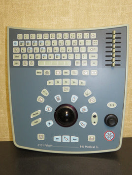 B-K BK Medical ZN0006 ZH0676 Keyboard Assembly for 2101 Falcon Ultrasound machine - TESTED!