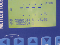 Mettler Toledo Thornton M300 Cond/Res 2 Channel 1/2DIN 58001314 Exceptional Condition!