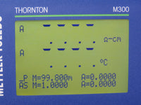 Mettler Toledo Thornton M300 Cond/Res 2 Channel 1/2DIN 58001314 Exceptional Condition!