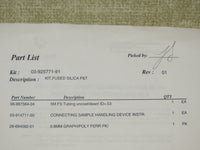 New Varian GC 5 Meter Fused Silica Tubing ID=.53 Chrompack Capillary Column 99756404