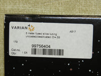 New Varian GC 5 Meter Fused Silica Tubing ID=.53 Chrompack Capillary Column 99756404