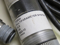 QTY 2 YSI 6150+ ROX Optical DO Probe and 1 5560 5563-10 Multiparameter