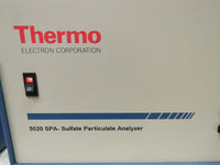 Thermo 5020 SPA SULFATE PARTICULATE ANALYZER & 5020 SPC CONVERTER