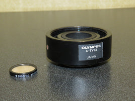 Olympus U-TV1X CCD Camera Attachment Adapter w/ 580DF30 XF3022 Filter