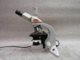 Leica DMLS microscope, trinocular head, 4 objectives