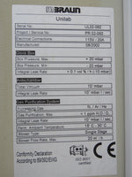 Mbraun Unilab Laboratory Glove Box - For Parts or Repair