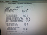 HP Agilent 6890A G1530A GC G1098A 5973A Diffusion EI MSD, S/SL, PP see tune report