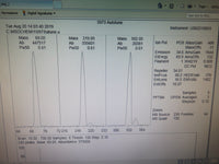 HP Agilent 6890A G1530A GC G1098A 5973A Diffusion EI MSD, S/SL, PP see tune report