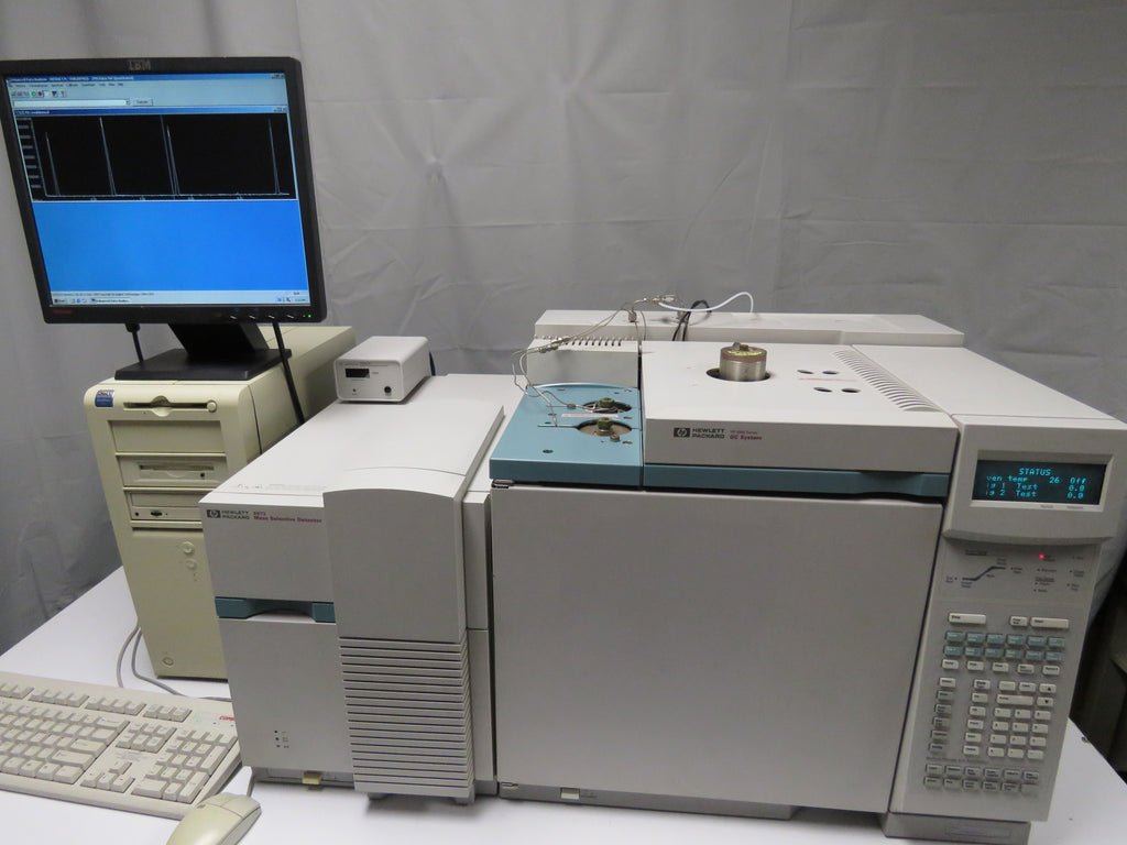 HP Agilent 6890A G1530A GC G1098A 5973A Diffusion EI MSD, S/SL, PP see tune report