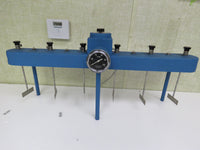 Phipps and Bird Model 300 Six 6 Position Jar Tester / Lab Paddle Stirrer 0-100 RPM