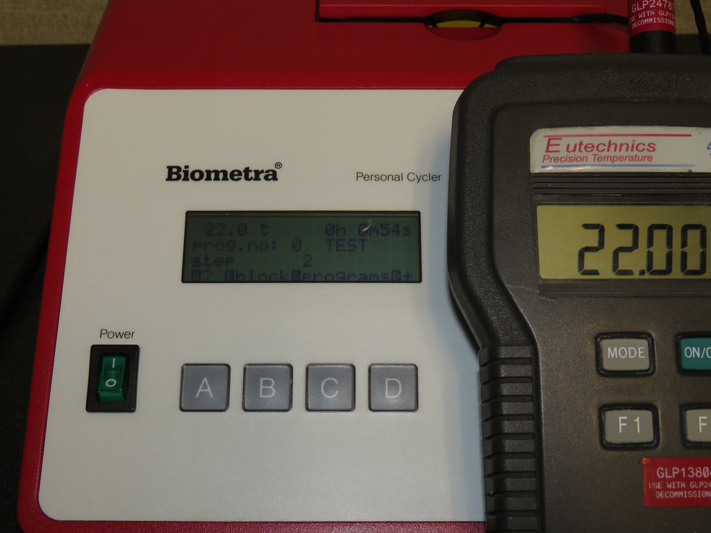 Biometra Lab Biotron Biometra PC Personal PCR 48 Well Thermocycler - Temperature Ve ...