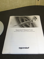 Eppendorf Research Pro Single Channel 5-100uL Electronic Pipette w/ Charger, New Battery & Manual!