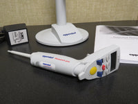 Eppendorf Research Pro Single Channel 5-100uL Electronic Pipette w/ Charger, New Battery & Manual!
