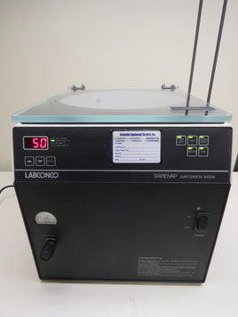 Labconco RapidVap Vacuum Solvent Evaporation System - vortex motion, heat, and vacuum