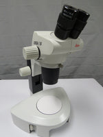 Leica GZ6 Stereo Zoom Microscope with transmitted light / reflected light table