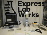 A&D SV-10A VIBRO Tuning Fork Viscometer 0.3 to 10,000 cp Hard Case, Stand, Accessories