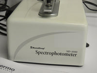Thermo NanoDrop ND-1000 UV/Vis Spectrophotometer w/ Laptop & USB cable