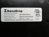 Thermo NanoDrop ND-1000 UV/Vis Spectrophotometer w/ Laptop & USB cable