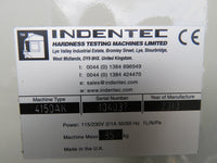 Zwick Roell ZHR Material Hardness Tester Machine Indentec 4150AK
