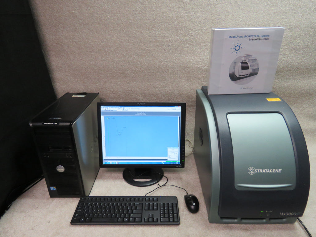 Agilent Stratagene Mx3005p QPCR system with control computer