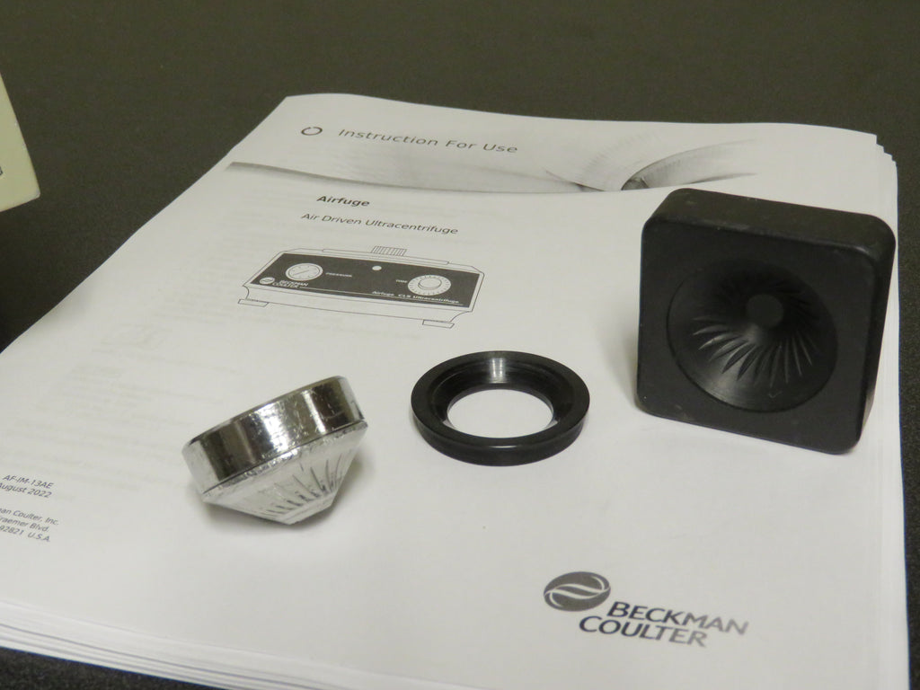 Beckman AIRFUGE High Speed UltraCentrifuge w/ ACR90 Chylomicron Rotor