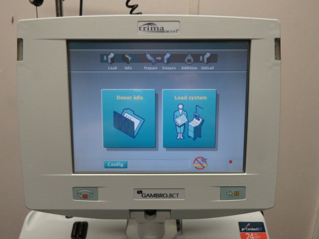 Trima Accel Automated Blood Collection System Terumo BCT - Seal Safe ...