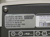 Watson Marlow Pump PRO MPL Variable-Speed Peristaltic Pump with 205CA4 Cassette