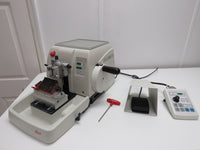 #2 2015 Leica RM2255 Fully Automated Rotary Microtome w/ Remote control & Foot Pedal