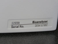 Agilent 2100 Bioanalyzer G2939A Electrophoresis System - Exceptional Condition!