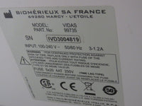 Biomerieux VIDAS PC Automated immunoassay system - 2019 PM