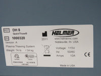 HELMER QuickThaw DH8 Plasma Thawing System w/ DT1 Thermometer, Trays
